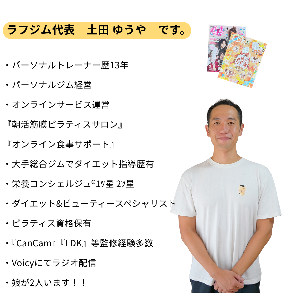 土田ゆうや ラフジム